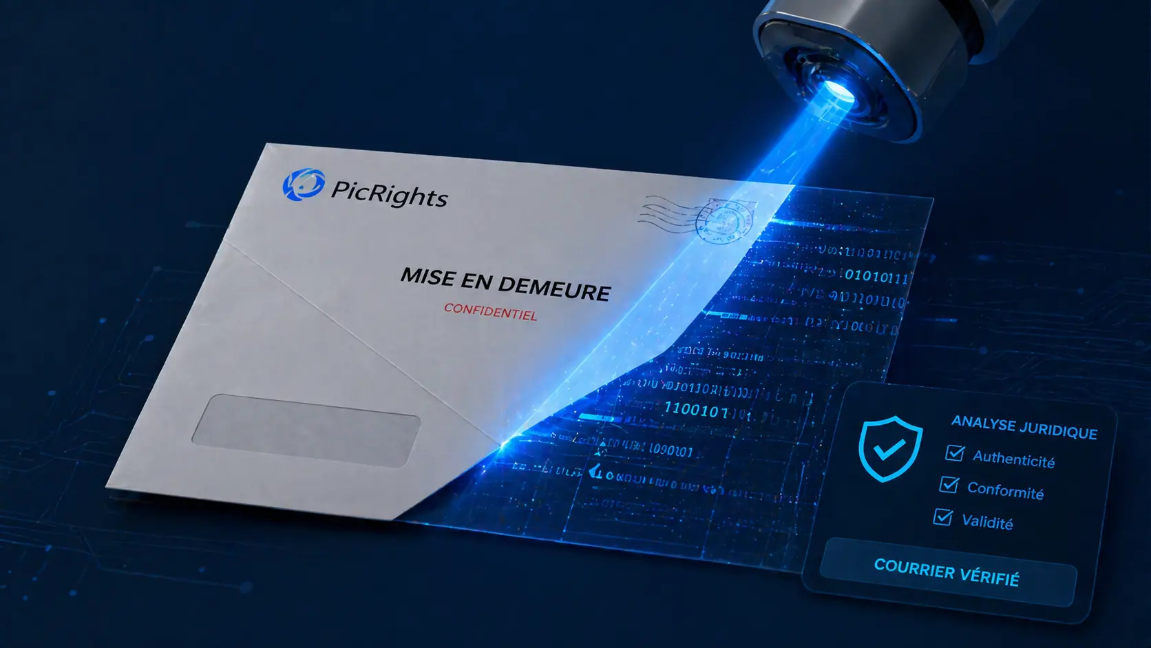 Courrier PicRights : Arnaque ou vraie menace juridique ? Faut-il payer ?